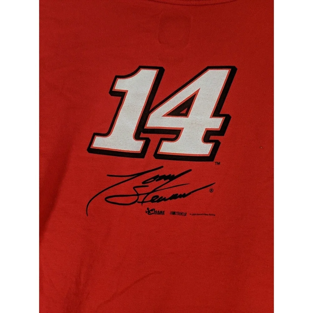 Chase Authentics Nascar Men's T Shirt Red XL Cotton Tony Stewart Haas Racing‎
